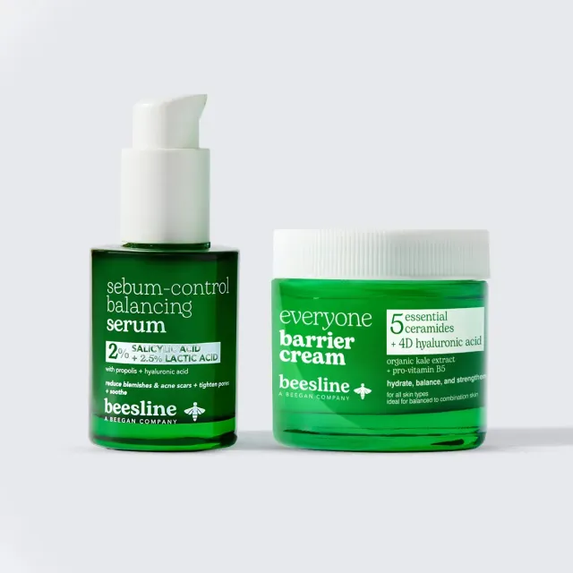 Beesline Everyone Barrier Cream Sebum Serum huidset ceramide 2-delig