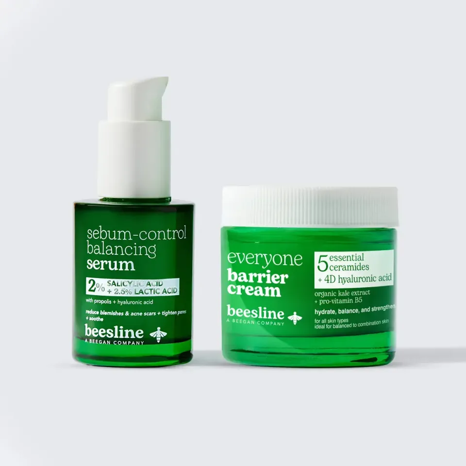 Beesline Everyone Barrier Cream Sebum Serum huidset ceramide 2-delig