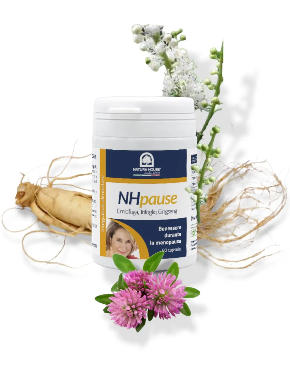 Natura House NH Pause Cimicifuga capsules 60 stuks menopauze
