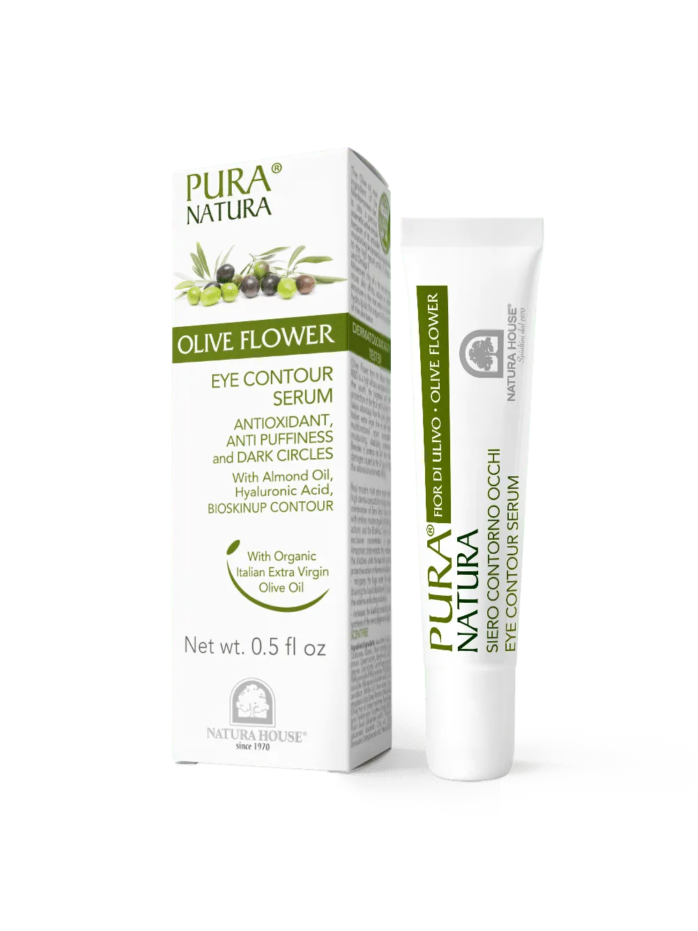 Natura House Olive Flower oogserum 15ml wallen