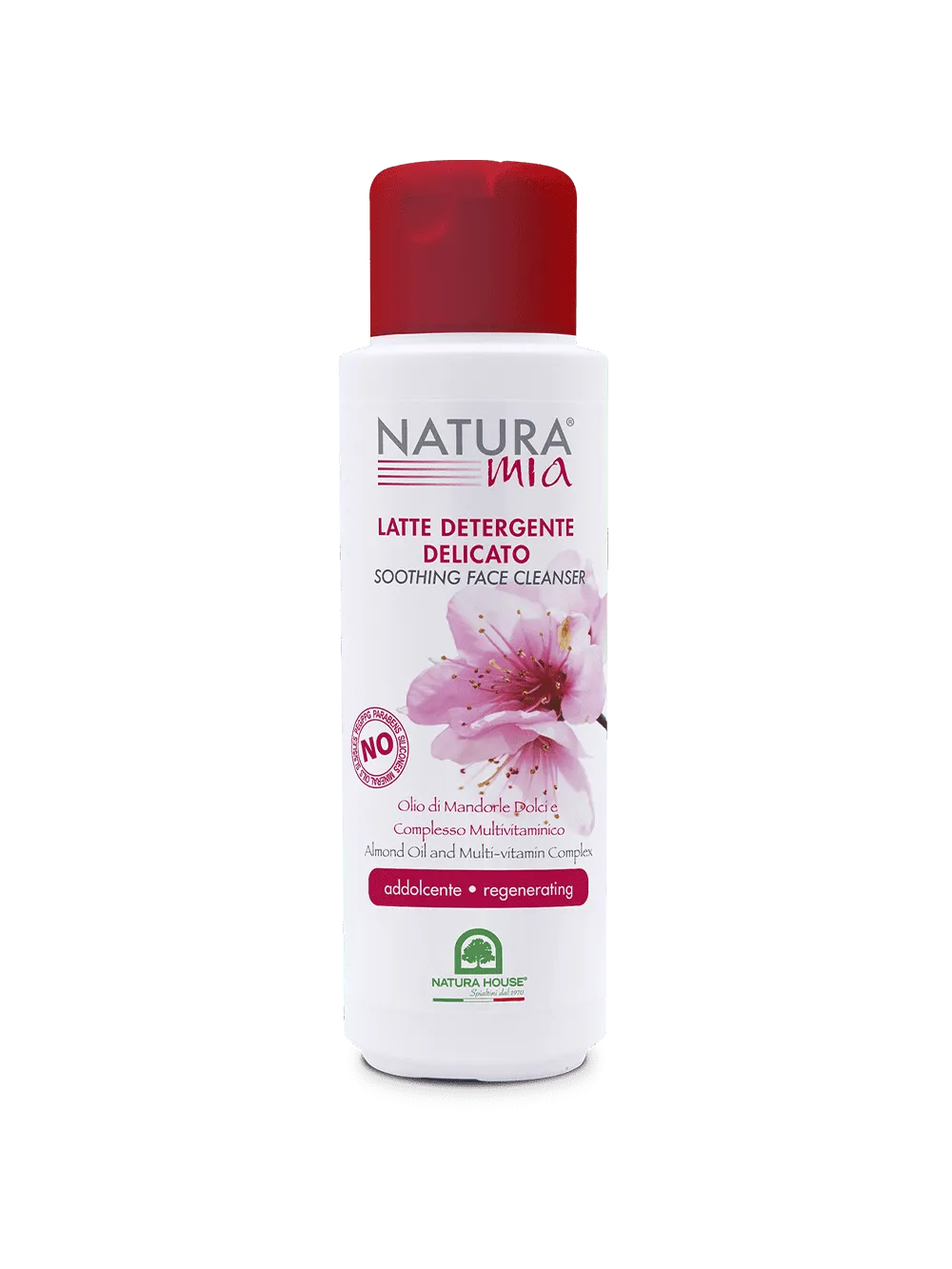 Natura Mia delicate reinigingsmelk 250ml amandelolie zacht