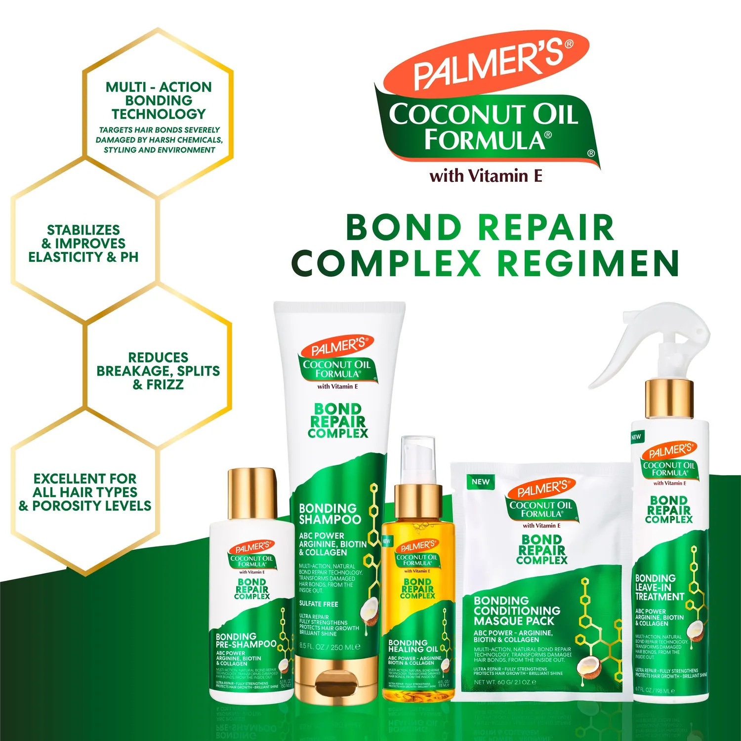 Palmer's Coconut Oil Bond Repair pre-shampoo 5,1 fl oz