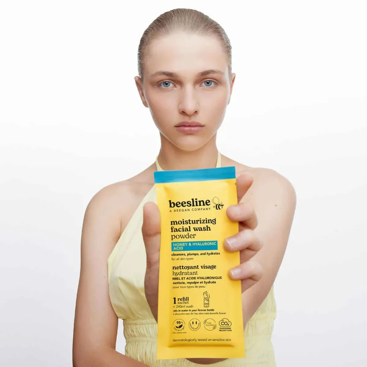 Beesline Forever gezichtsreiniger poeder starterkit honing