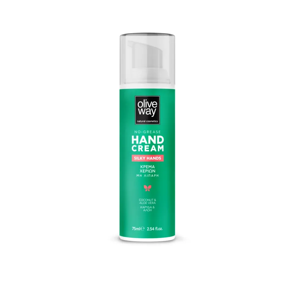 Oliveway Handcrème Niet Vet met kokos en aloë