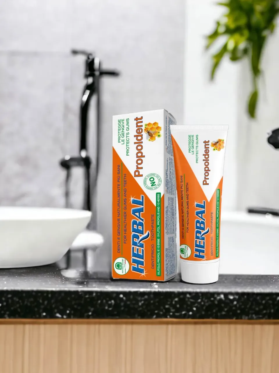 Natura House Propoldent Xylitol Propolis 10 Kruiden Tandpasta 100 ml zonder SLS
