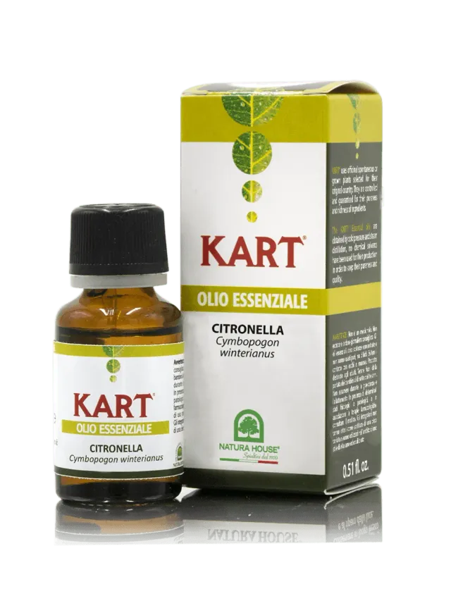Natura House Citronella Cymbopogon Winterianus Olie 15ml fris