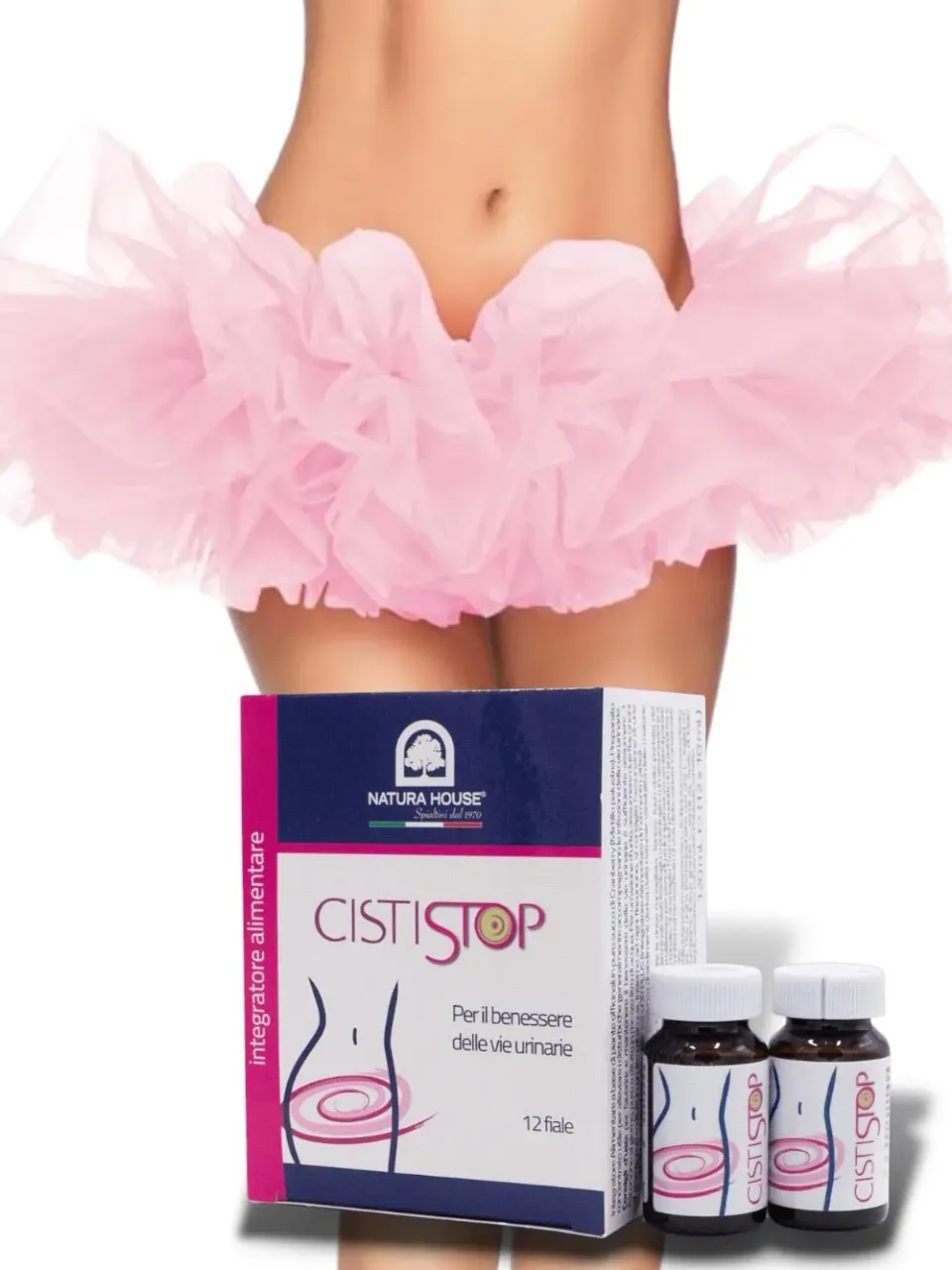 Natura House Cististop cranberry drank 12x10ml urinewegen