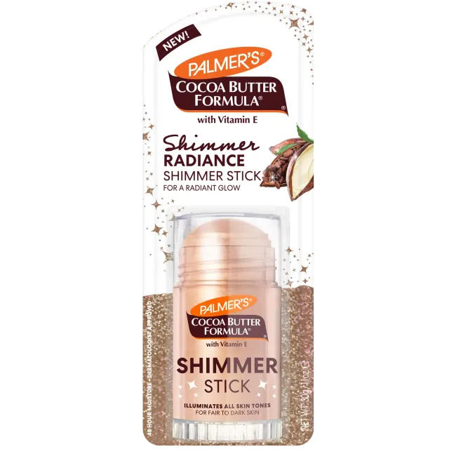 Palmer's Shimmer Radiance shimmerstick glans droge huid