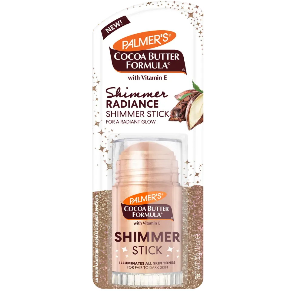 Palmer's Shimmer Radiance shimmerstick glans droge huid