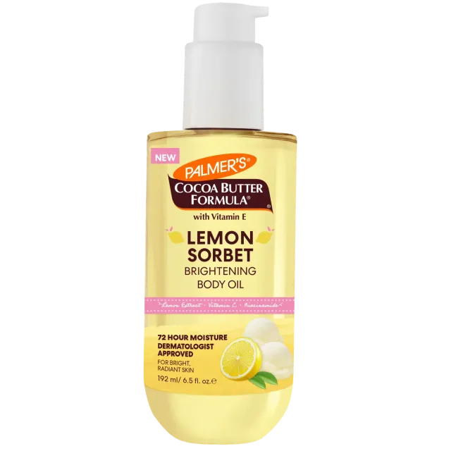 Palmer's Lemon Sorbet bodyolie verhelderend met vitamine C