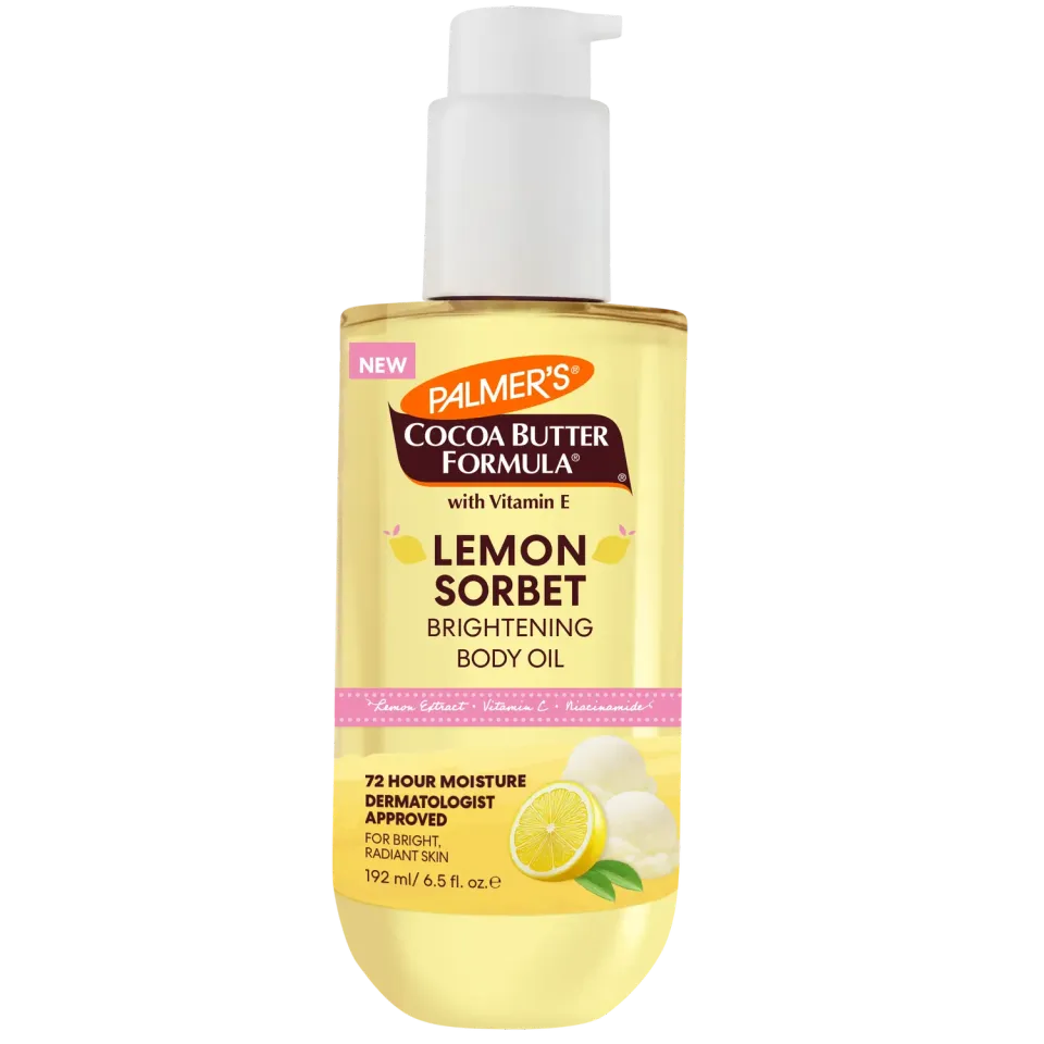 Palmer's Lemon Sorbet bodyolie verhelderend met vitamine C