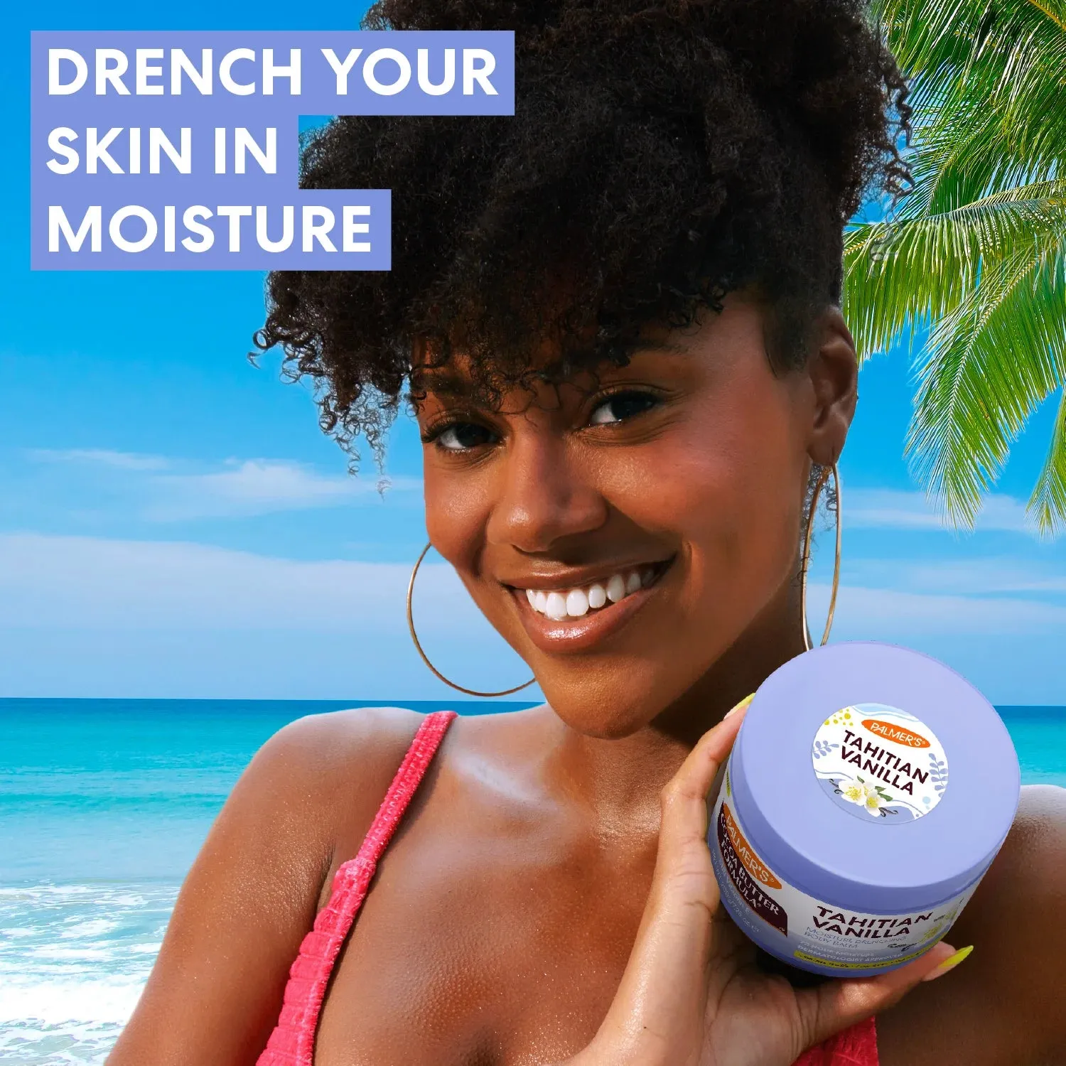 Palmer's Tahitian Vanilla bodybalm vanille droge huid