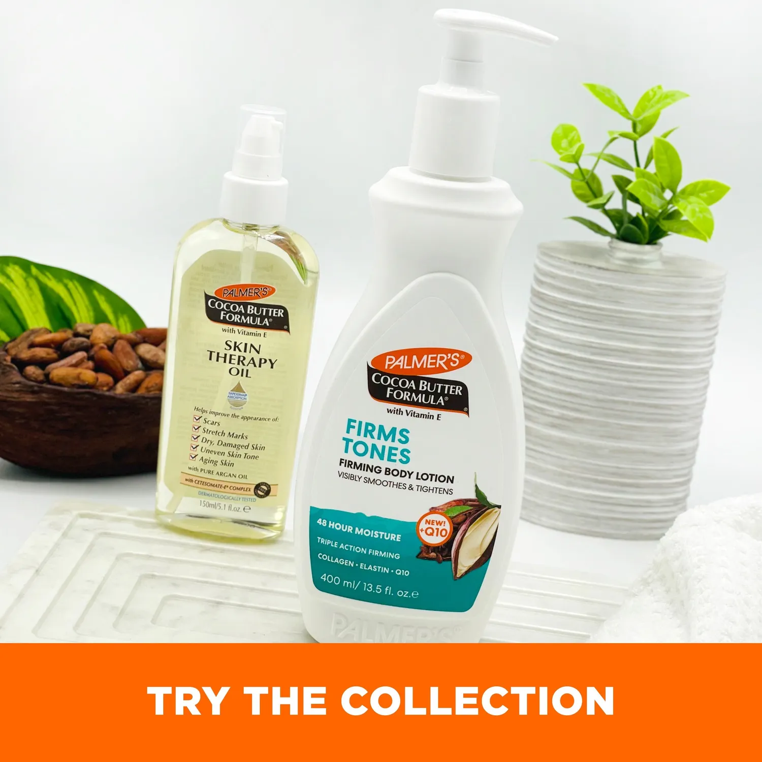 Palmer's Cocoa Butter Firming bodylotion 400 ml verstevigend