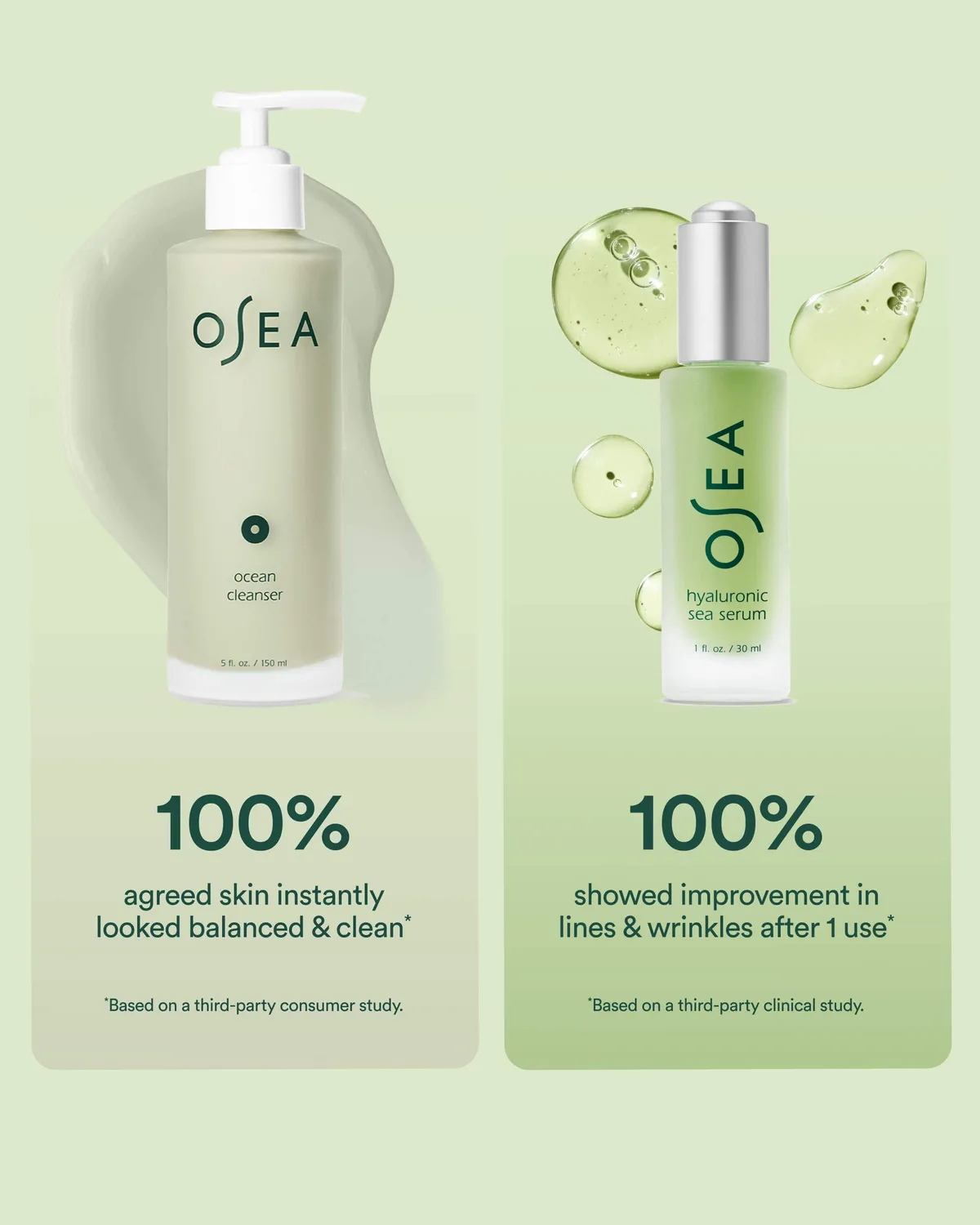 Osea Cleanse & Hydrate Duo gezichtsset hydraterend