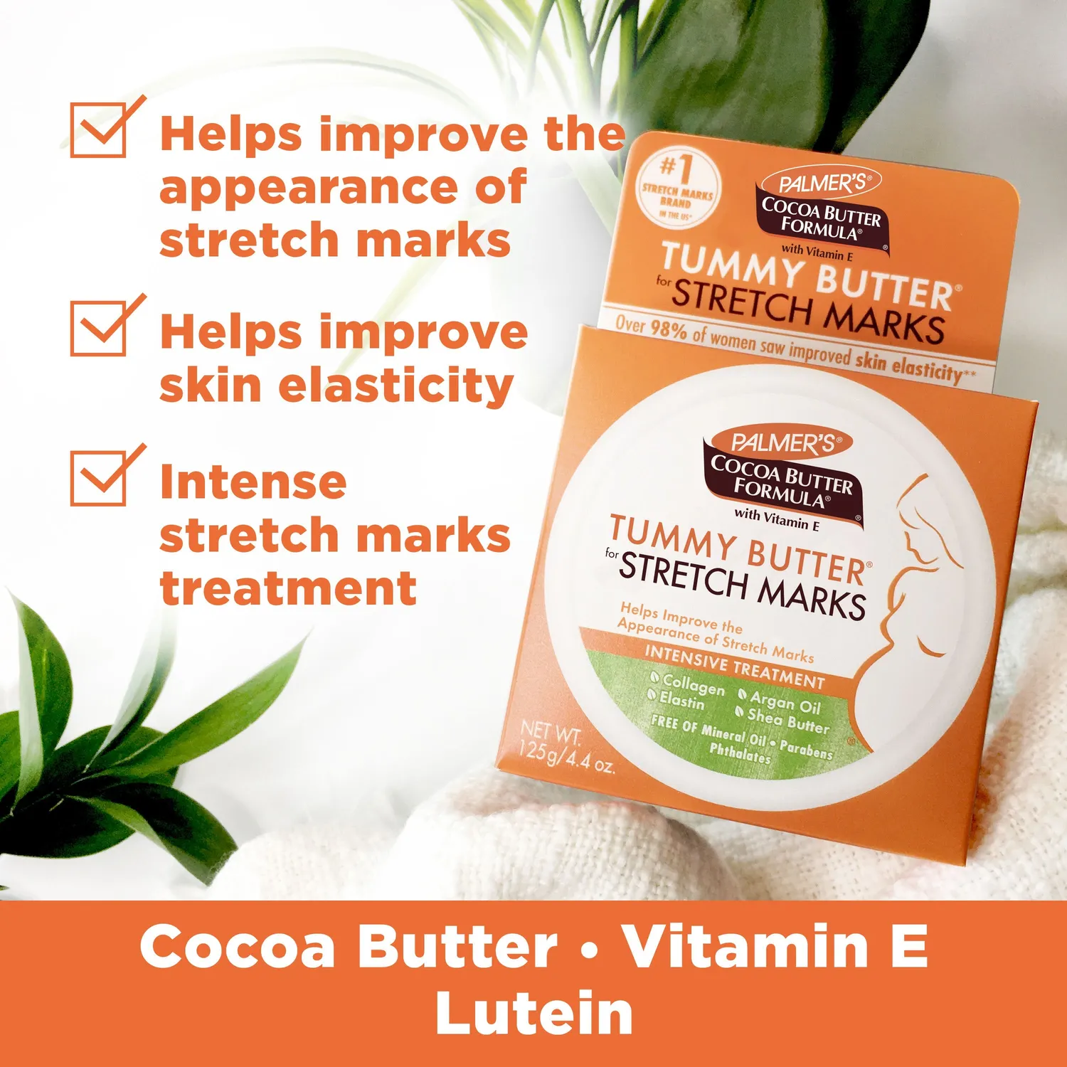 Palmer's Cocoa Butter Tummy Butter buikboter 125 g striae
