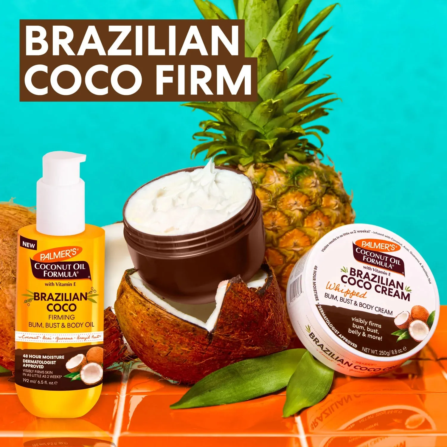 Palmer's Brazilian Coco Firming Bum Bust Body Oil lichaamsolie