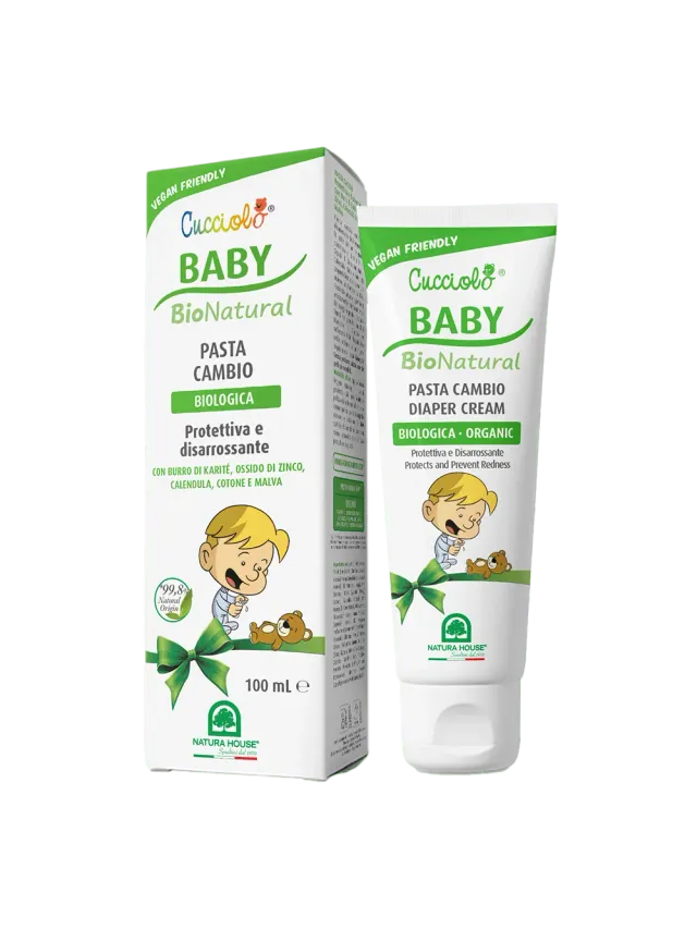 Natura House Cucciolo Baby Bio Luiercrème 100ml Zonder Parfum