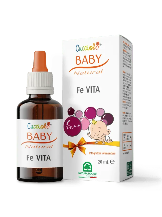 Natura House Cucciolo Fe Vita ijzerdruppels 20 ml voor kinderen