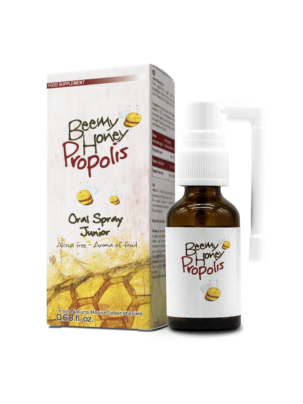 Natura House Beemy Honey propolis spray junior 20ml bosbes