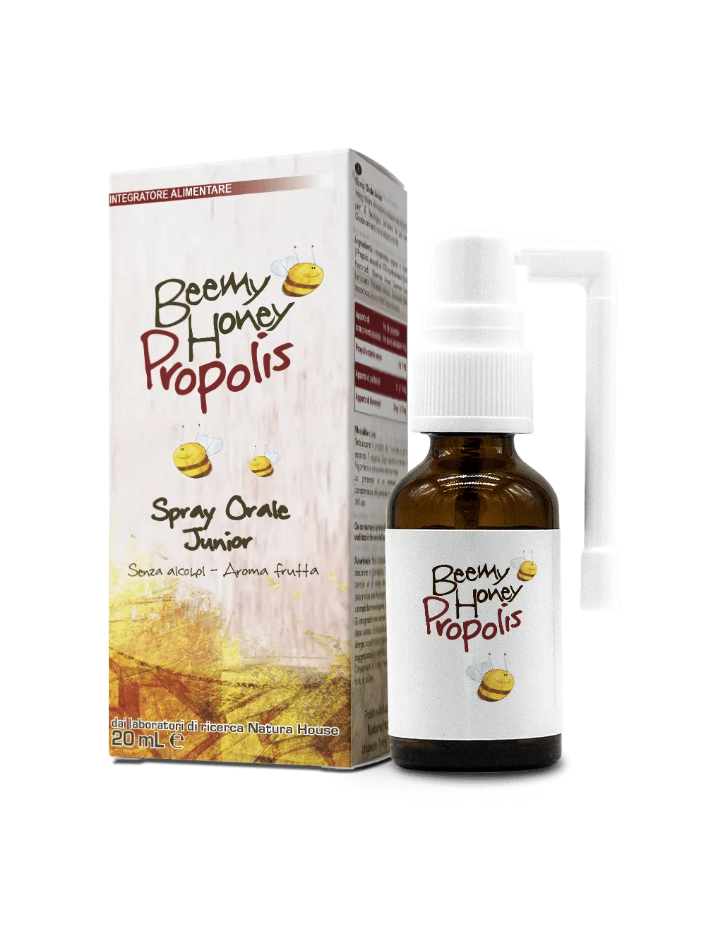Natura House Beemy Honey propolis spray junior 20ml bosbes