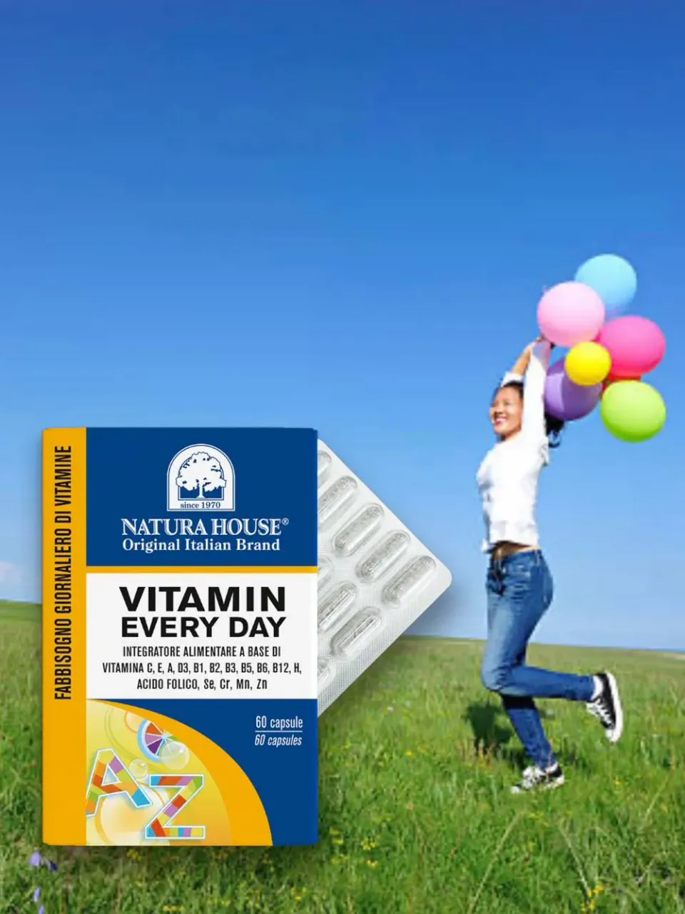 Natura House Vitamin Every Day capsules 60 stuks multi