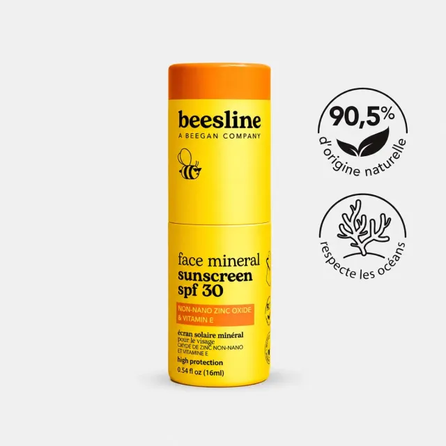 Beesline Face Mineral Sunscreen SPF30 zonnestick gezicht