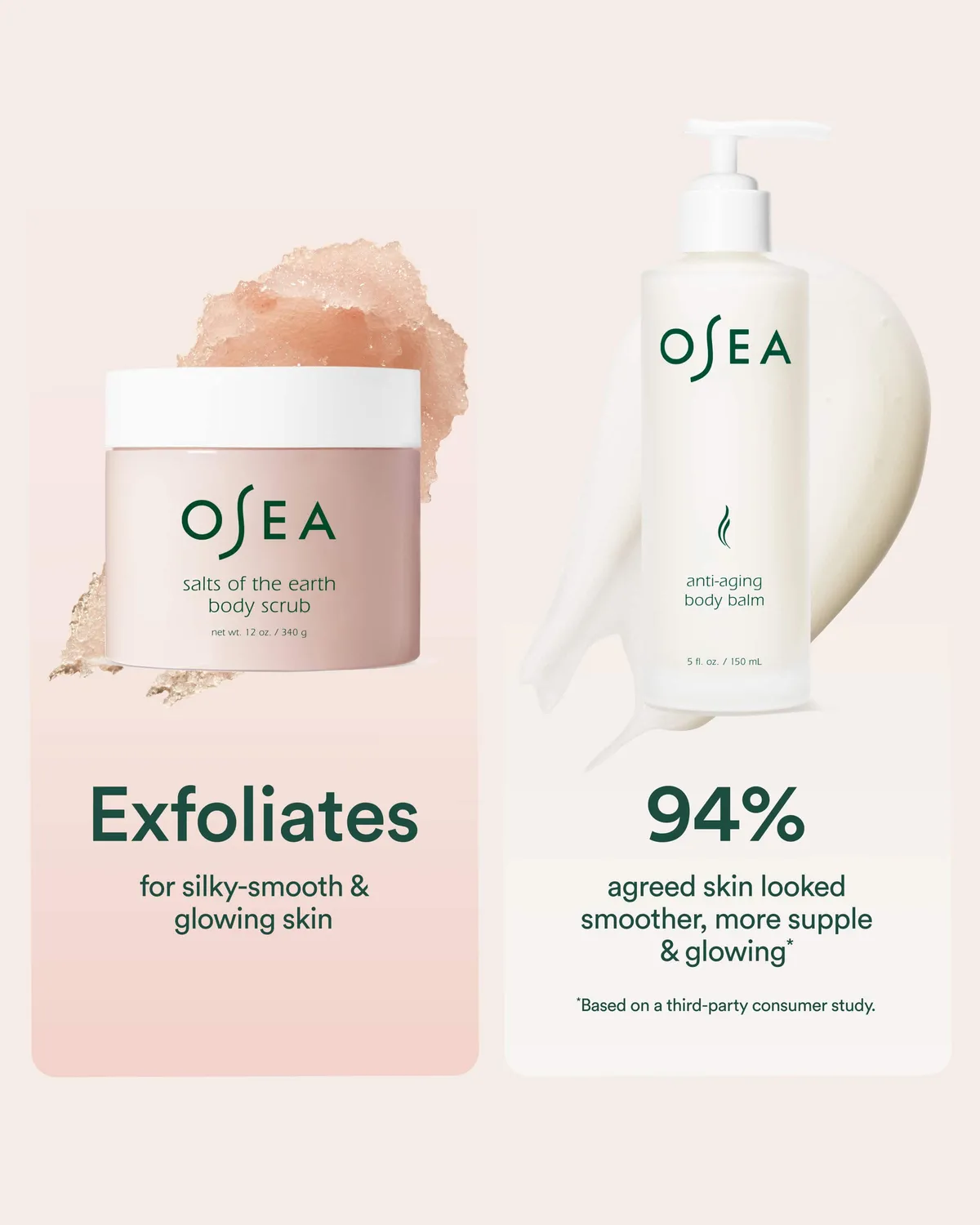 Osea Body Exfoliation Duo lichaamsset scrub en balm verzachtend