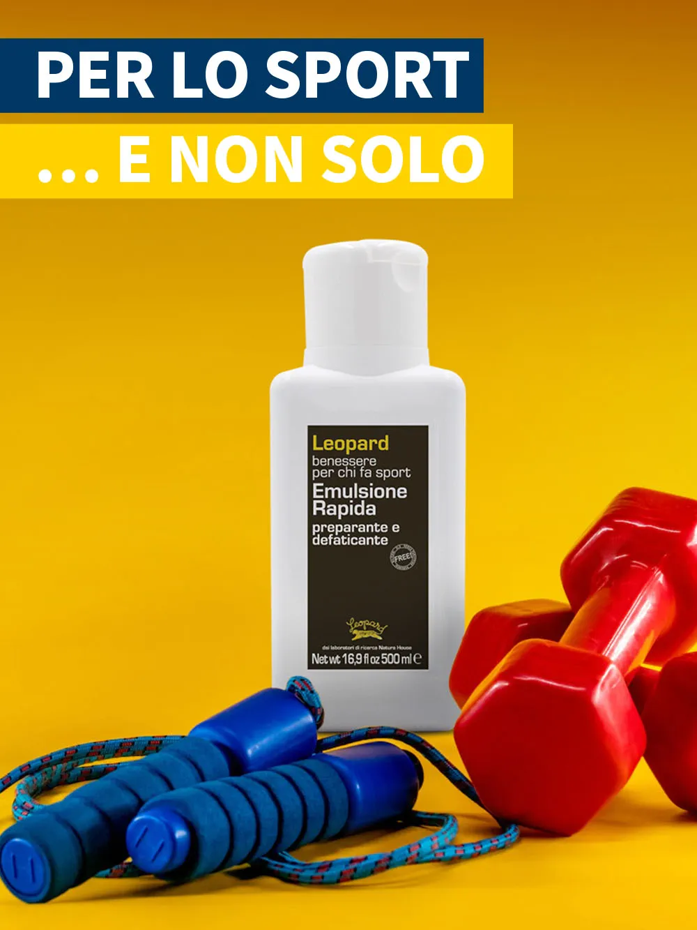 Natura House Leopard Sport massagelotion 250 ml