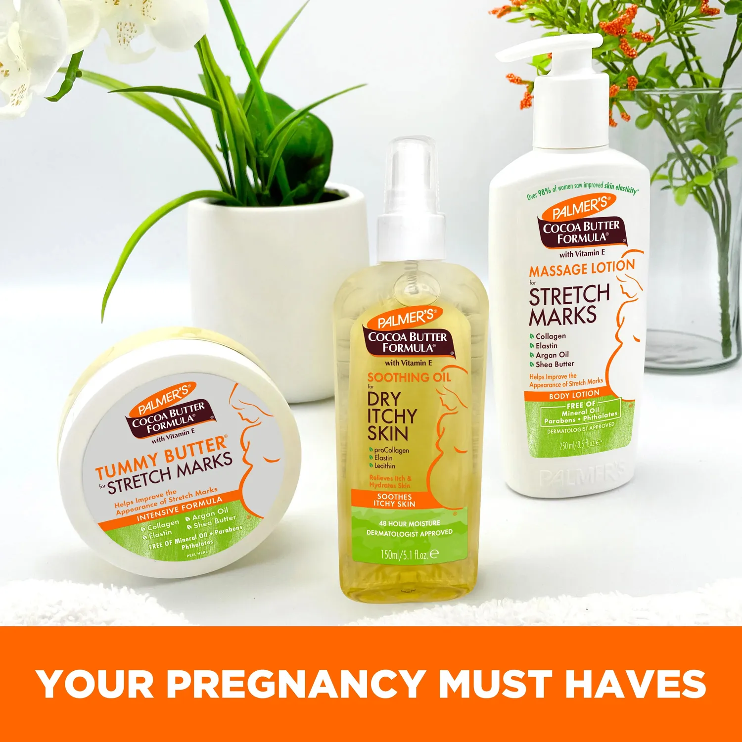 Palmer's Cocoa Butter Soothing Oil 5.1 fl oz droge huid