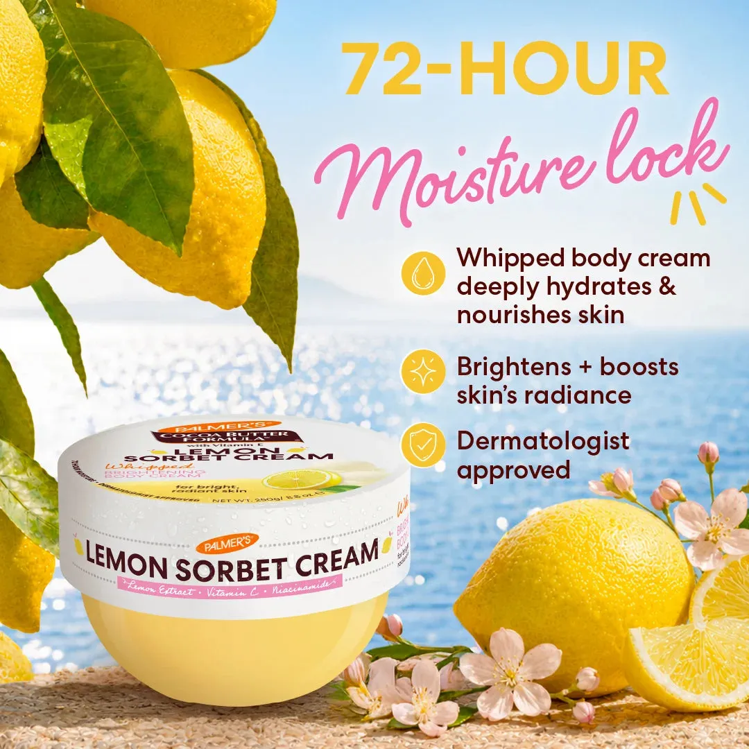 Palmer's Lemon Sorbet Brightening Body Cream bodycrème vitamine C