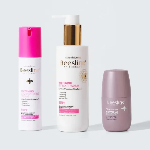 Beesline Intimate Comfort Brightening intiemset 3-delig egaliserend