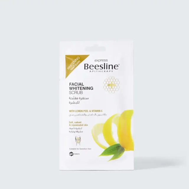 Beesline Facial Whitening Scrub gezichtsscrub verhelderend