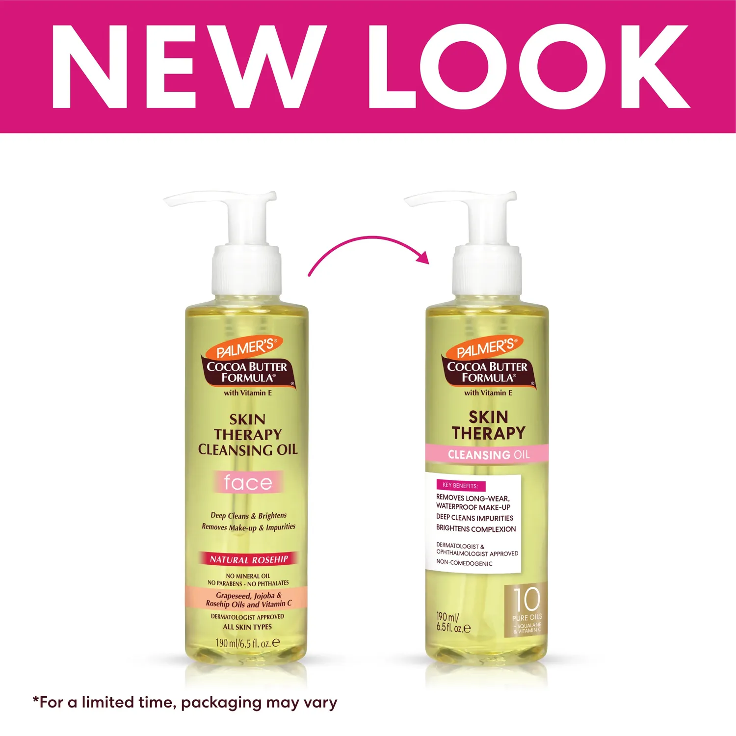 Palmer's Skin Therapy Cleansing Oil Face 6.5oz mild