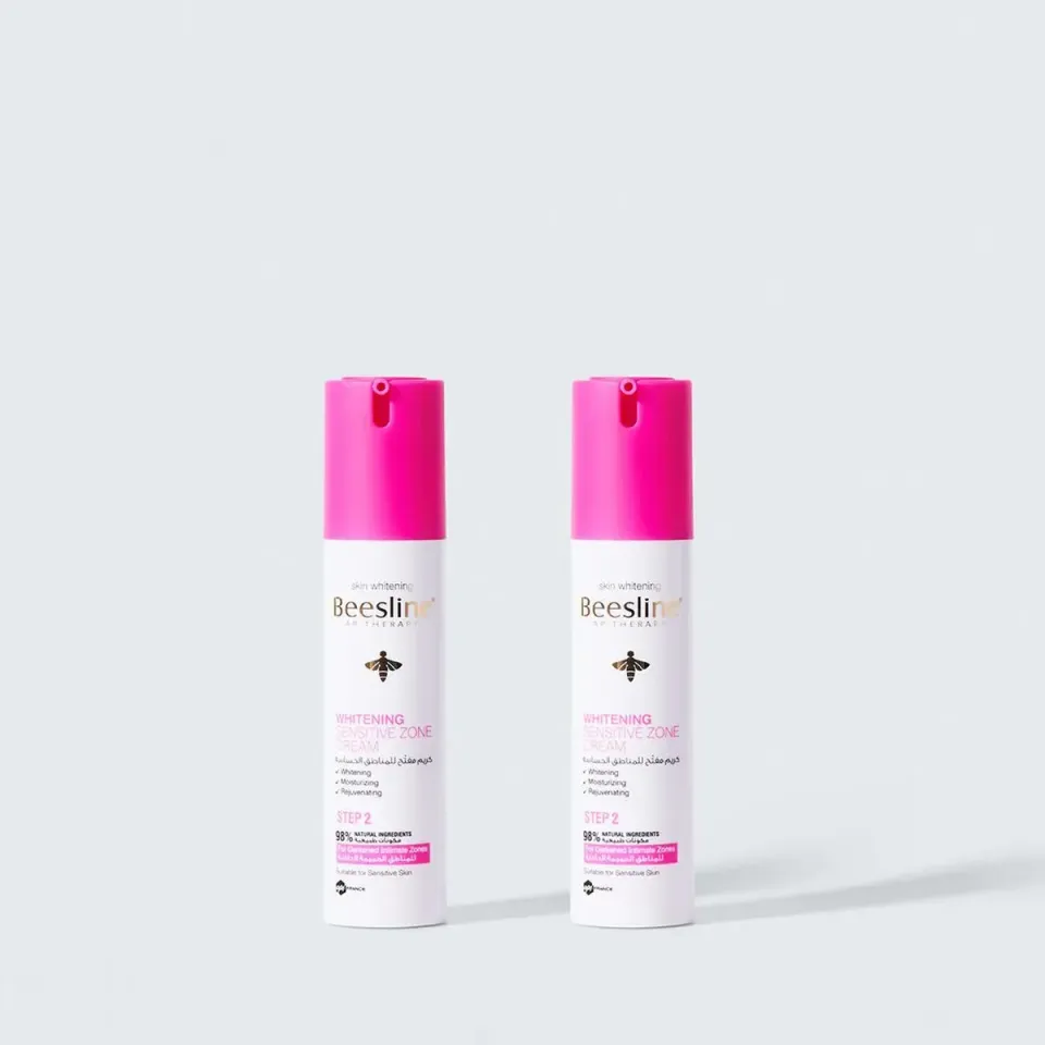Beesline Whitening crème gevoelige zones duo 1+1 gratis