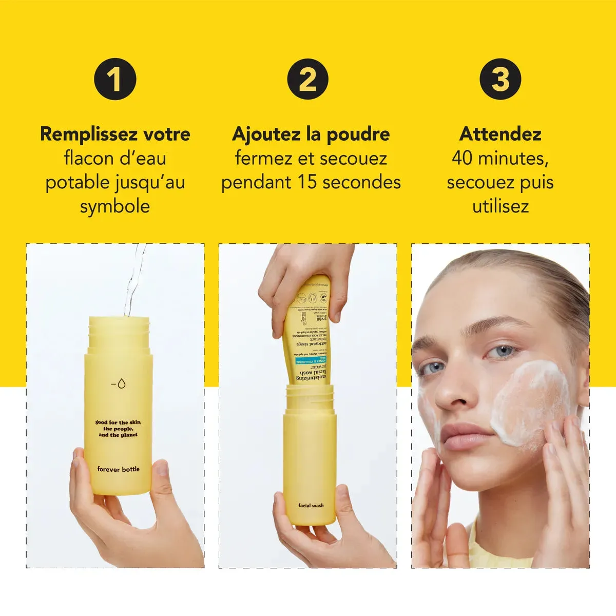 Beesline Hydrating Powder gezichtsreiniger honing navulling hydraterend