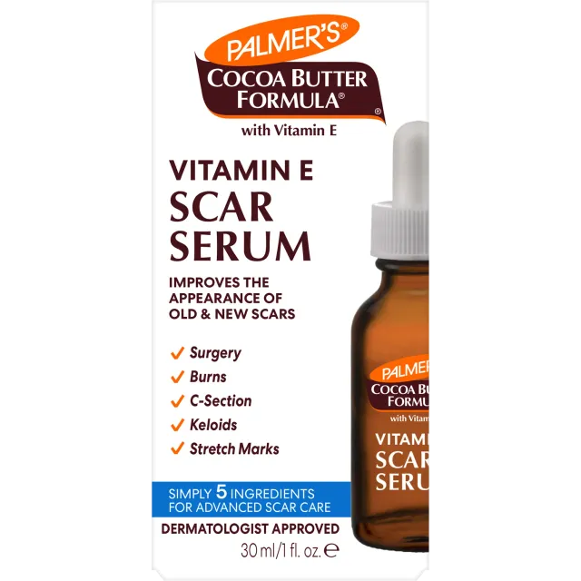 Palmer's Cocoa Butter Scar littekenserum 1 fl oz vitamine E
