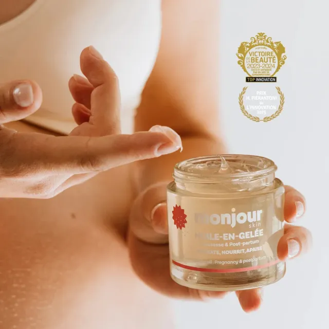 Monjour Huile-en-gelée Soin grossesse zwangerschapsolie 100 ml natuurlijk