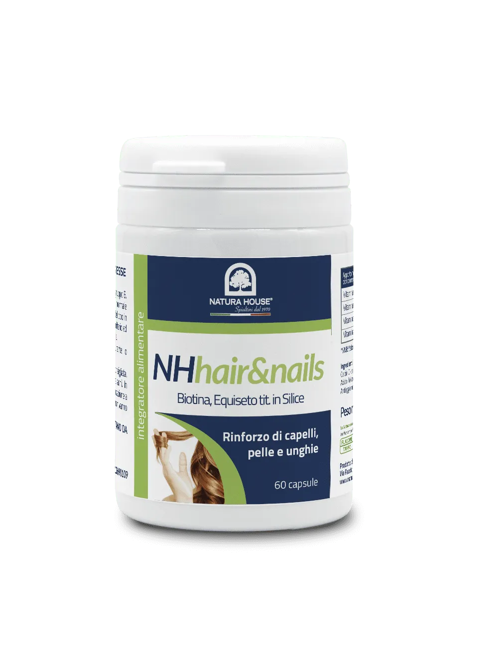 Natura House Hair & Nails Strengthening Capsules 60 st biotine