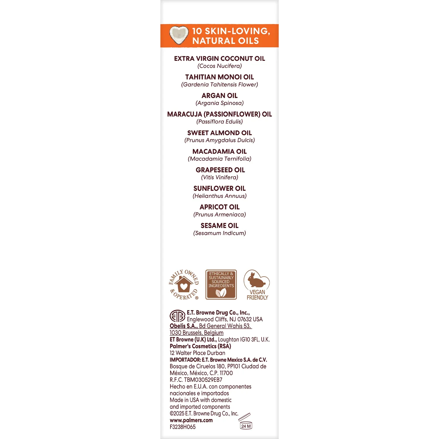 Palmer's Coconut Hydrate gezichtsolie kokos 30 ml