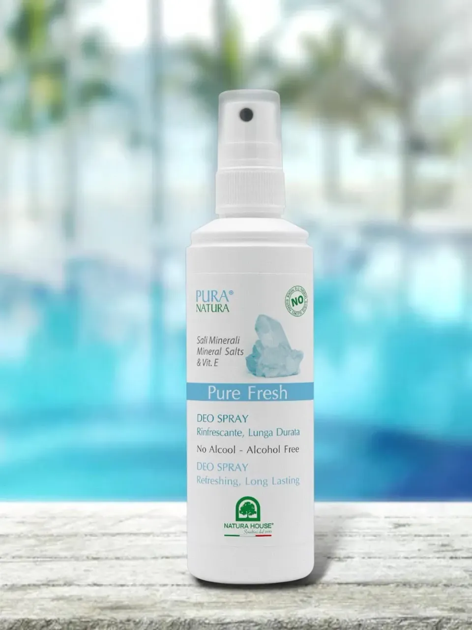 Natura House Deo Pure Fresh Spray 100ml zonder gas