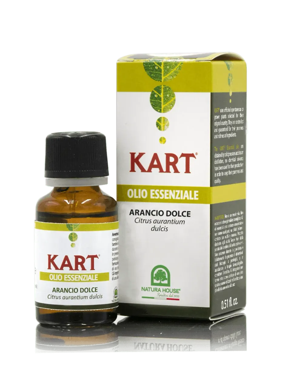 Natura House Sweet Orange Etherische Olie 15ml koudgeperst