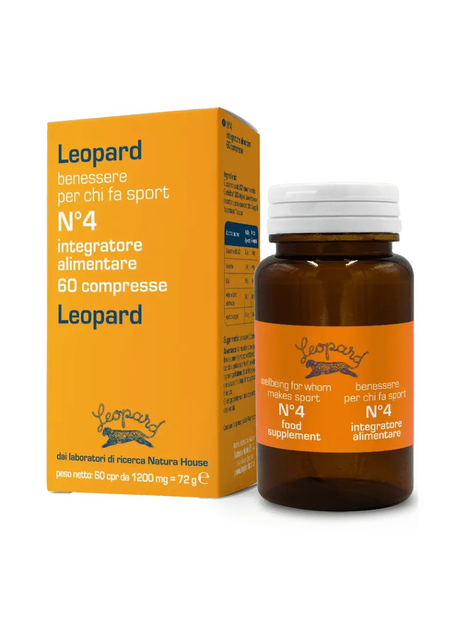 Natura House Leopard Sport N4 tabletten 60 gewricht