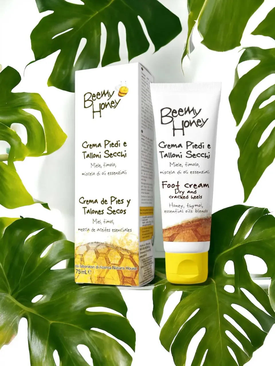 Natura House Beemy Honey voetcrème 75ml voor kloven