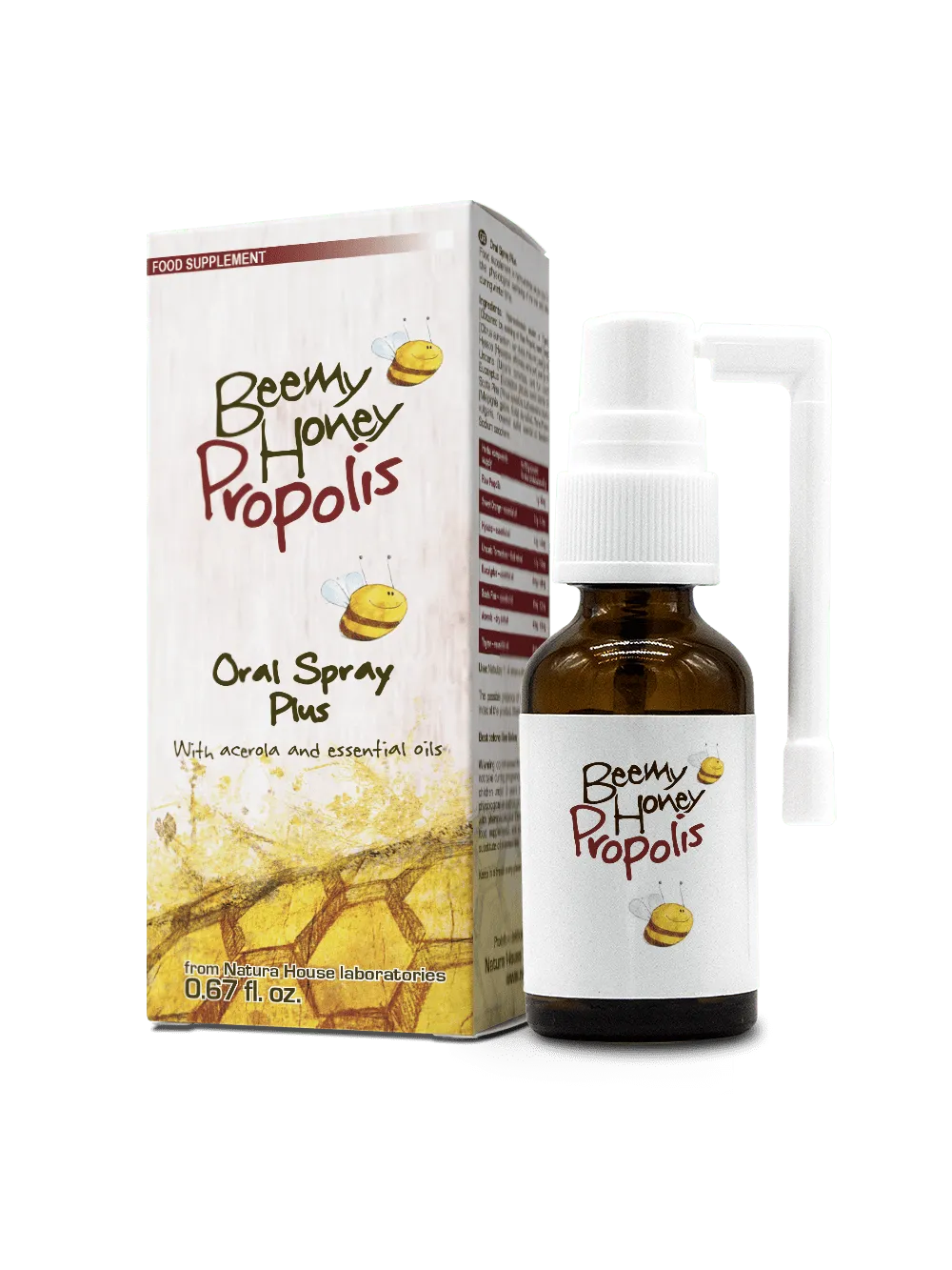 Natura House Beemy Propolis Spray Plus 20 ml met acerola