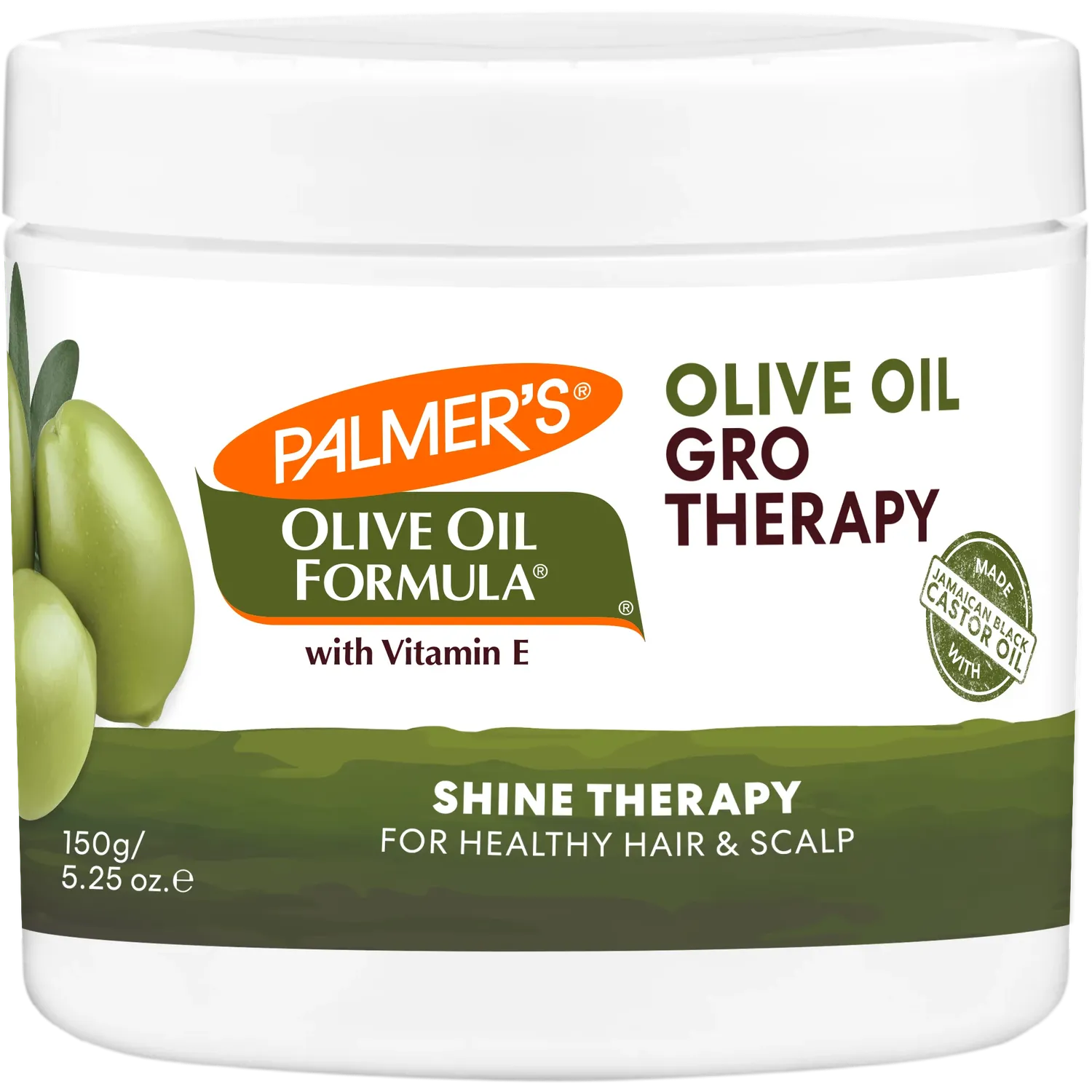 Palmer's Olive Oil Gro Therapy haarcrème olijfolie castorolie