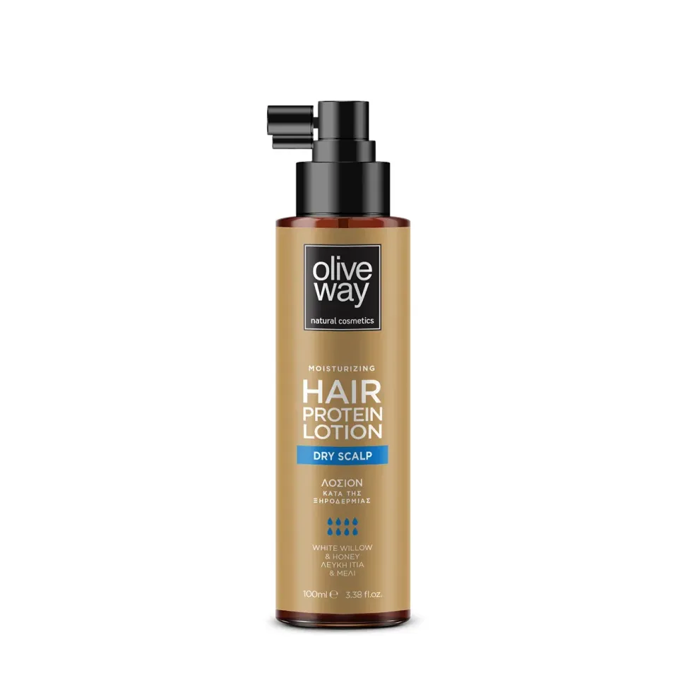 Oliveway haarlotion droge hoofdhuid vochtinbrengend