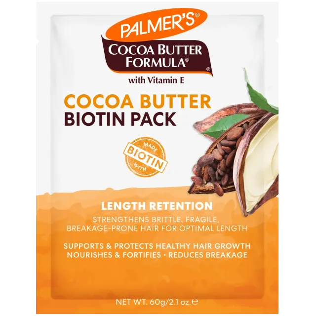 Palmer's Cocoa Butter Biotin Pack haarmasker 2.1 oz siliconenvrij