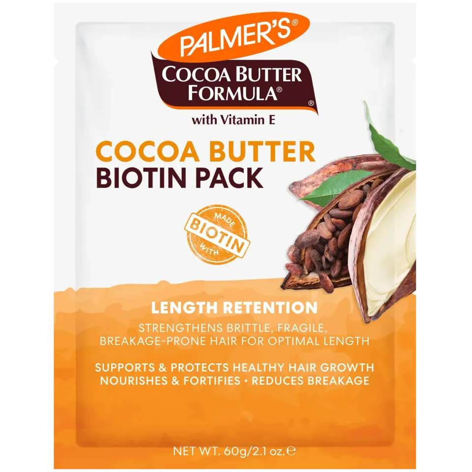 Palmer's Cocoa Butter Biotin Pack haarmasker 2.1 oz siliconenvrij