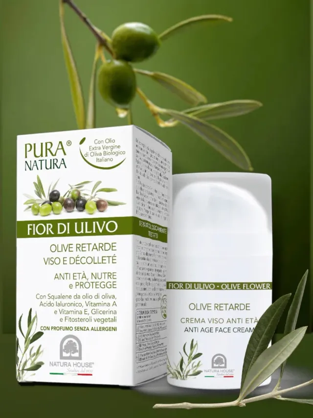 Natura House Olive Flower Anti Age Crème 50ml voedend