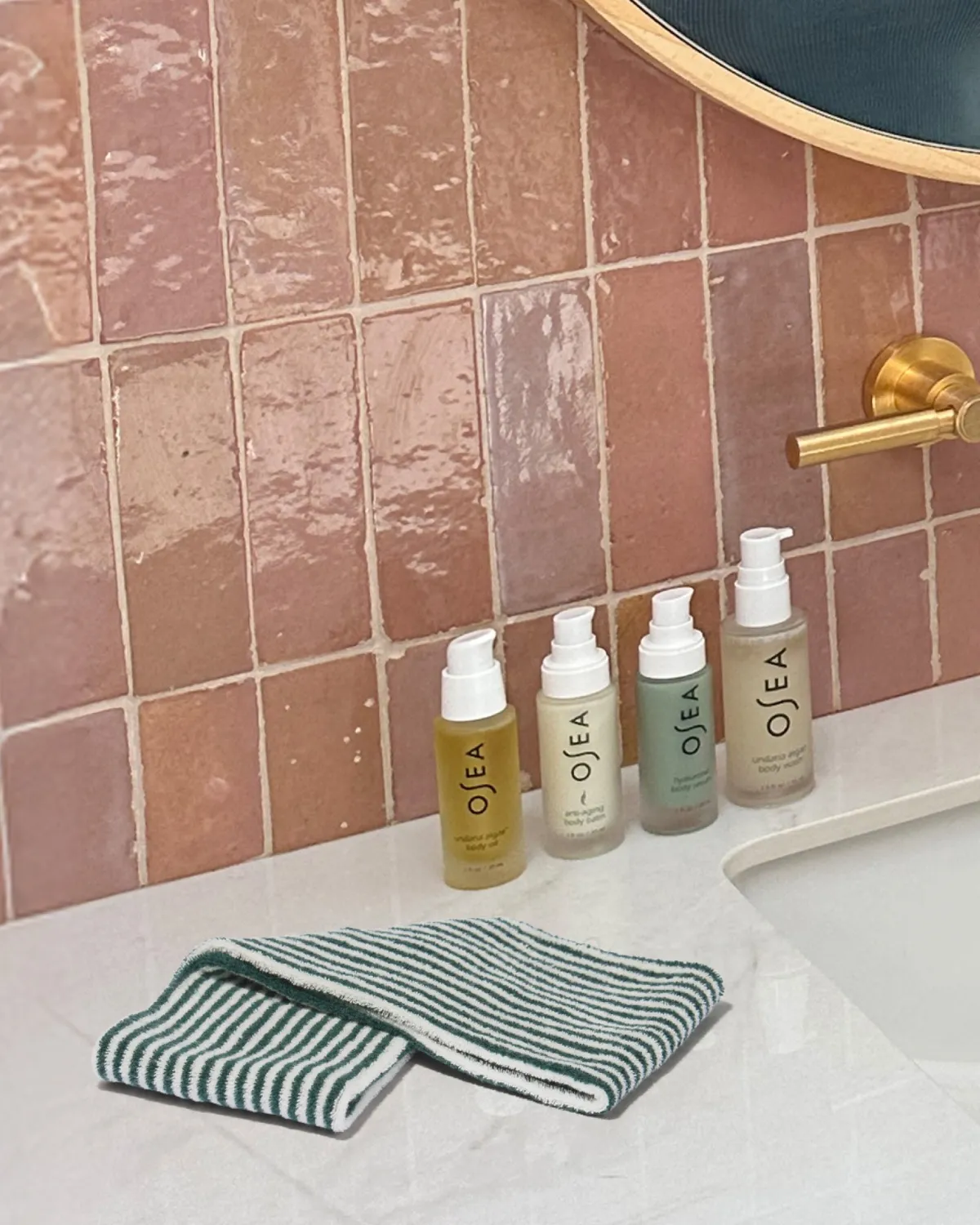 Osea Spa Headband haarband katoen zacht wit